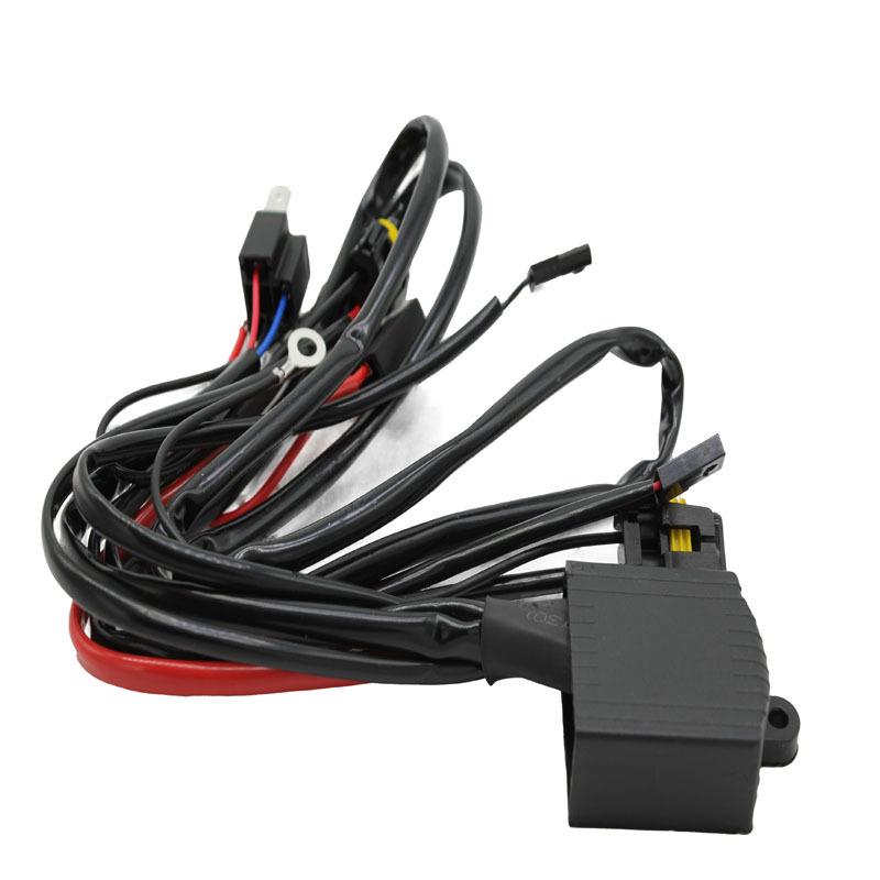 Relay Wiring Harness for Bi-Xenon HID Xenon Kit Headlight H4 Project Bike Complete Kit