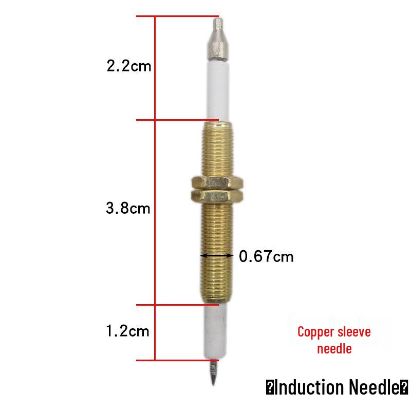 Universal Gas Stove Ignition & Flameout Protection Kit: Thermocouple Probe with Solenoid Valve