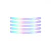 Colorful Reflective Tire Strips: Luminous Car & E-Bike Wheel Stickers for Decoration and Safety