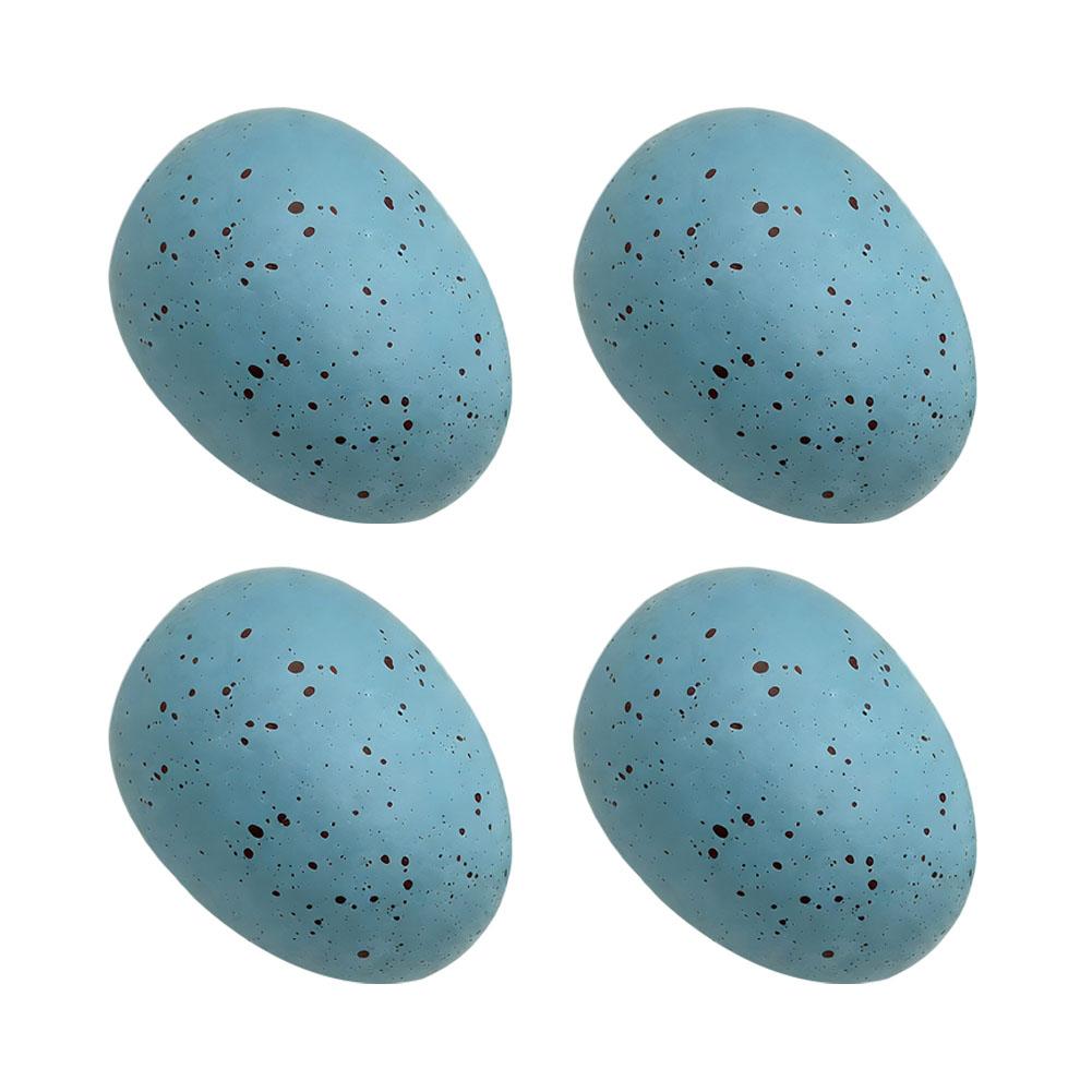 

Plastic Egg DIY Painting Craft Easter Party Home Decoration Farm Nest Eggs Plastic Fake Eggs