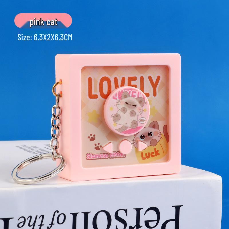 Kids' Cartoon Record Player Toy: Captures, Engages, and Delights Baby's Senses - Fun Keychain