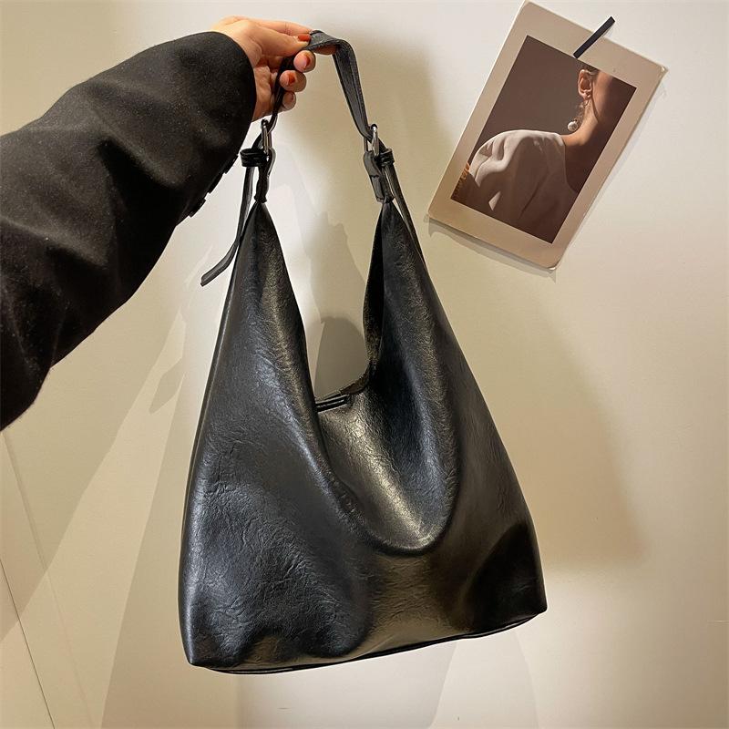 Modna torba na ramię Wszechstronna torba o dużej pojemności Damska nowa torba tote do dojazdów