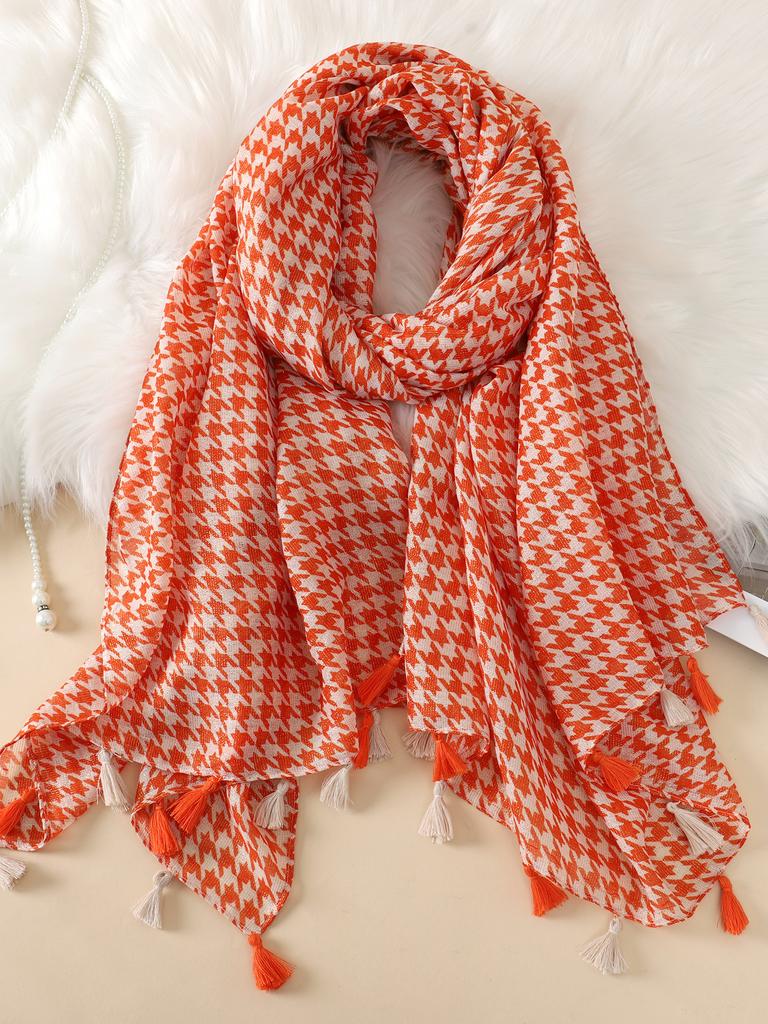 Women Scarf flower print Hijab soft Shawls and Wraps Tessale Female Foulard Designer pashmina Bandana Headscarf