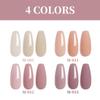 2025 Huanhuan Natural Gel Nail Polish - Nude & Jade Tones
