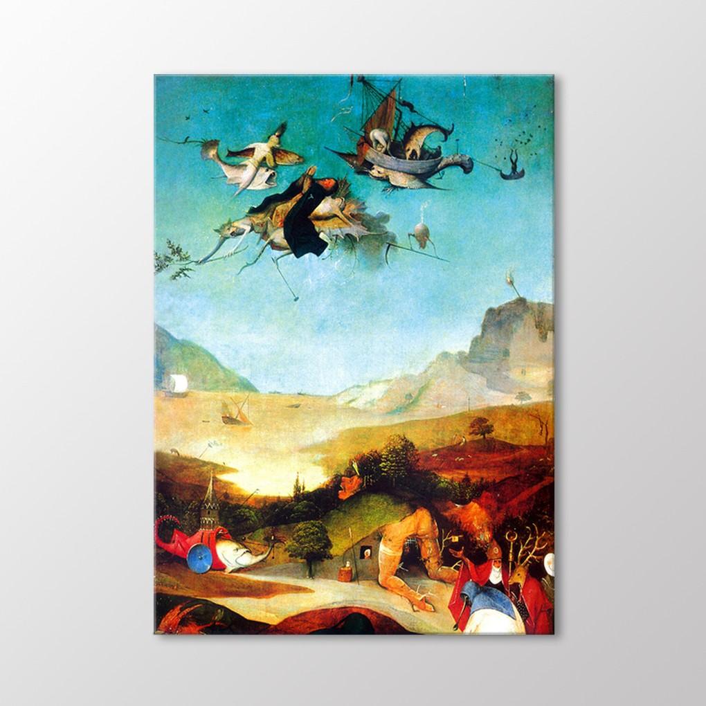 

Искушения святого Антония Деталь картины левого крыла