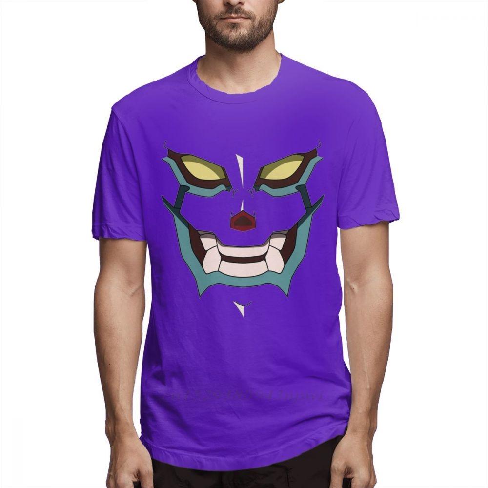 Novelty Tengen Toppa Gurren Lagann T Shirt Punk Rock Mens Tshirt Man Anime Cartoon 100 Cotton Plus Size TShirt