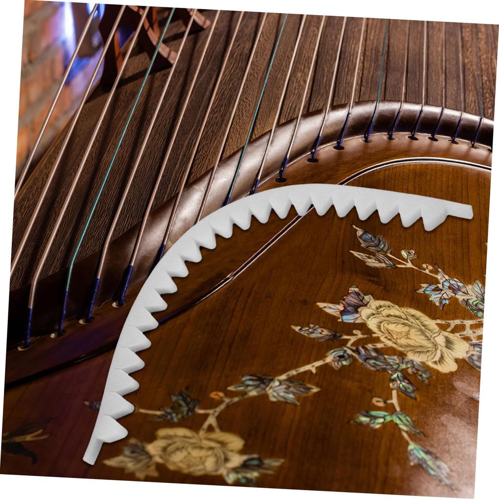 Alasum Silicone Mute Strip for Maintains Sound Silences Essential Tool for Training Guzheng, Clarity, Sound, Sound-Canceling