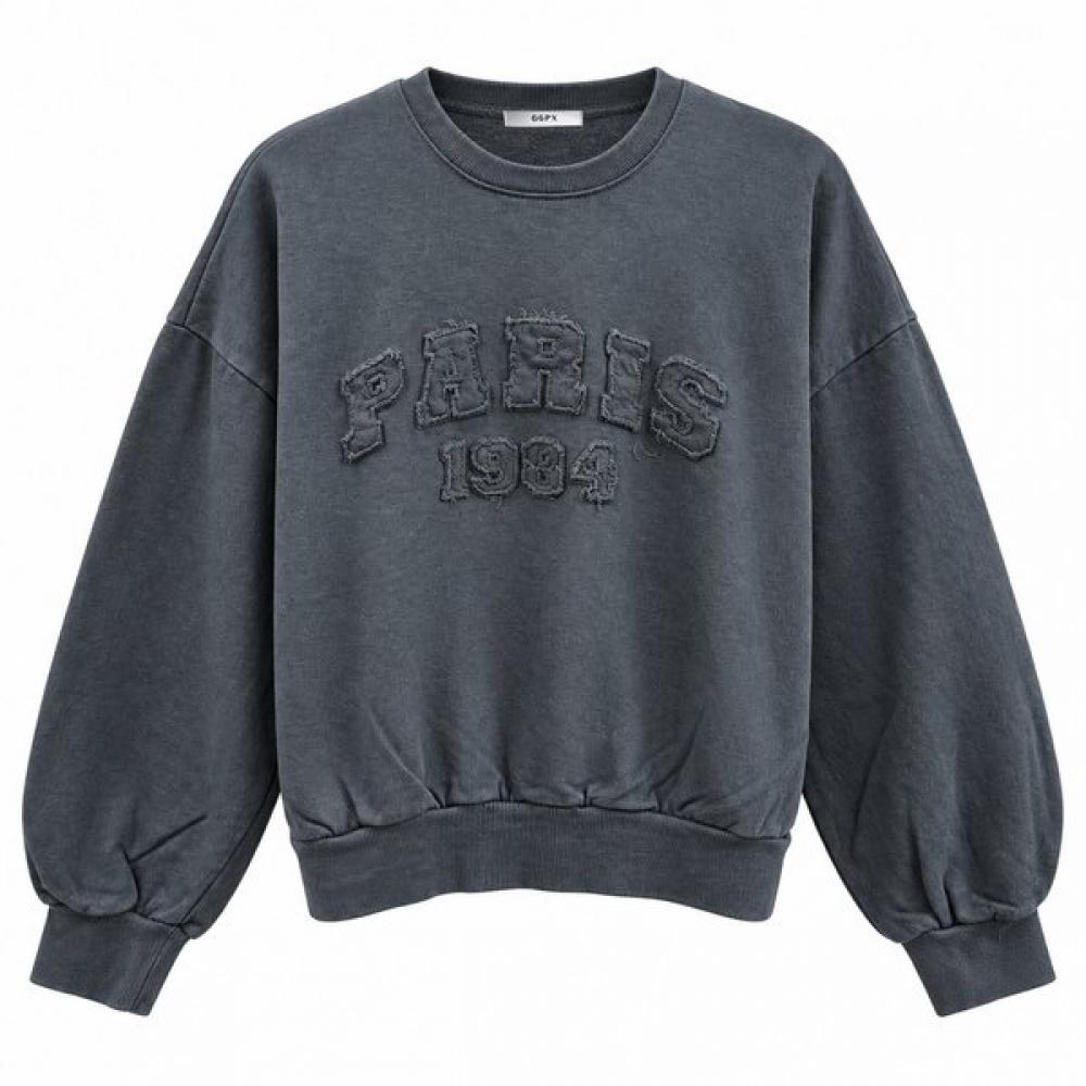 GGPX New York Paris Boucle Vintage Sweatshirt Gq9ts019f