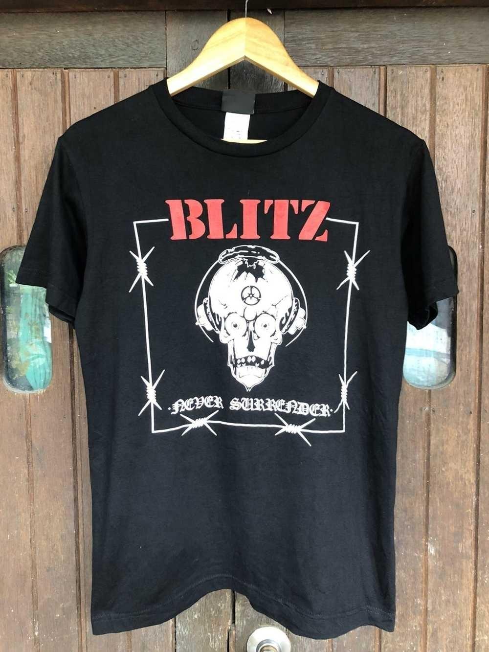 Vintage BLITZ Band Never Surrender Shirt Unisex Concert TU377 XXL