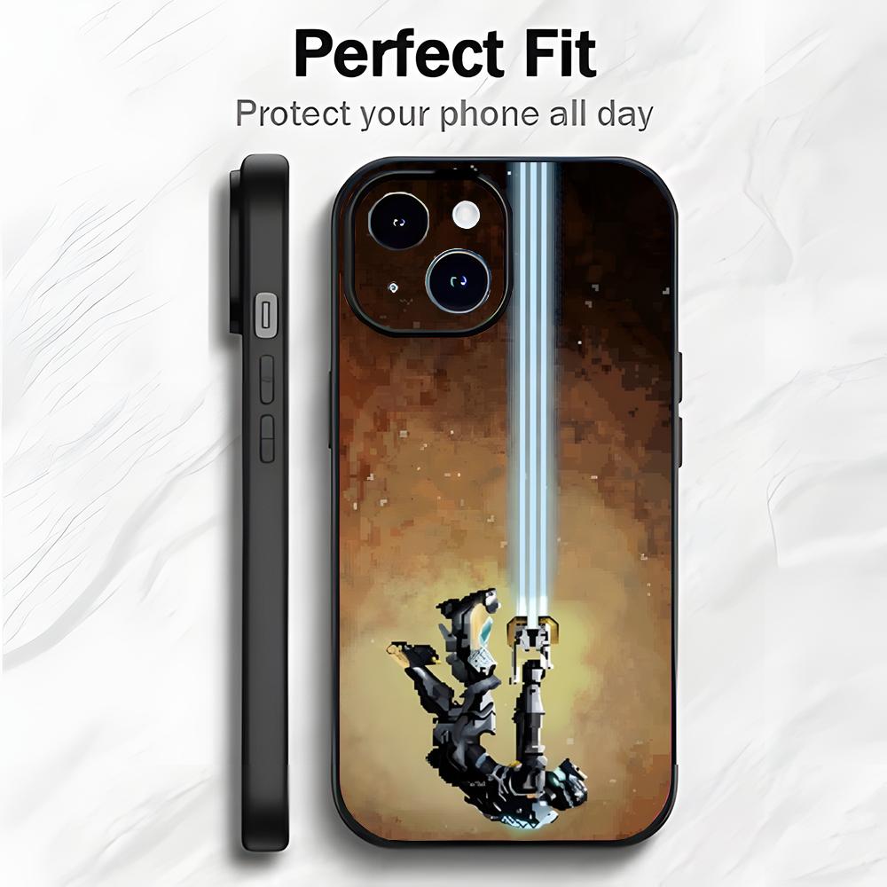 Scary Horror Game D-Dead Space Phone Case Phone Case Soft Packaging Lightweight For iPhone17 16 15 14 13ProMax