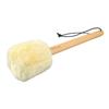 Drum Mallet Antislip Bass Drum Percussion Stick Hammer Wooden Musical Drumstick with Soft Felt Beige SP 01 37cm