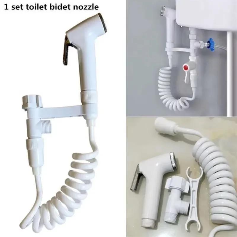 Bathroom Accessories Toilet Bidet Tap Handheld Shower Portable Bidet Sprayer Gun Seat Spray Without Drilling Shower Accessory