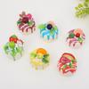 Creative Fruit Cake Model Refrigerator Magnet and European Mousse Cake Display Ornament