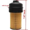 IFJF EC781 Oil Filter Cap And FL2016 Oil Filter Replacement For 2003-2007 6.0L 2008-2010 6.4L Powerstroke F250 F350 F450 F550 Super Duty 2003-2005