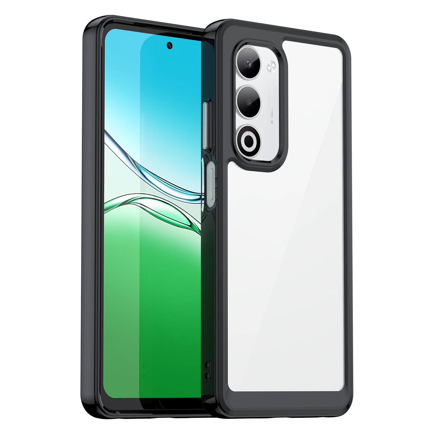 

Transparent Colorful TPU Phone Case for OPPO A5 5G Protective Cover Frame Fundas Coque Capa OPPO A5 4G
