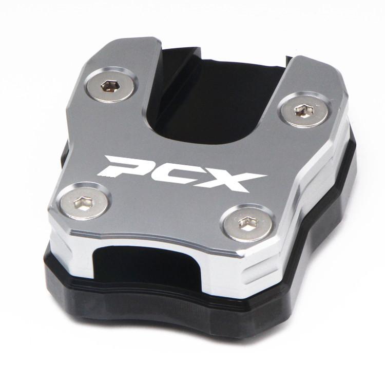 1Pcs Motorcycle Accessorie New Kickstand Sidestand Stand Extension Enlarger Pad Fit For PCX125/150