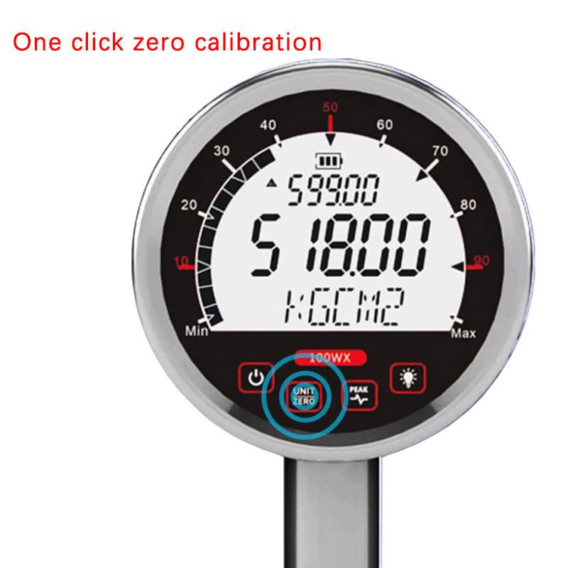 Digital Pressure Gauge Shock Resistant High-Precision Water Pressure Hydraulic Pressure Vacuum Absolute Pressure Gauge
