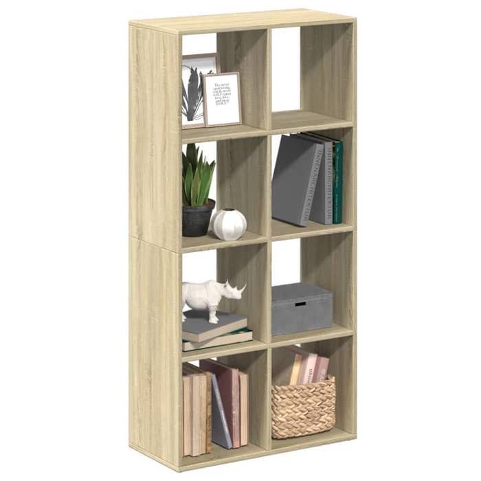 VidaXL Étagère séparatrice de pièce chêne sonoma 69,5x29x137,5 cm, étagère, étagère à livres, étagère de rangement, 858023