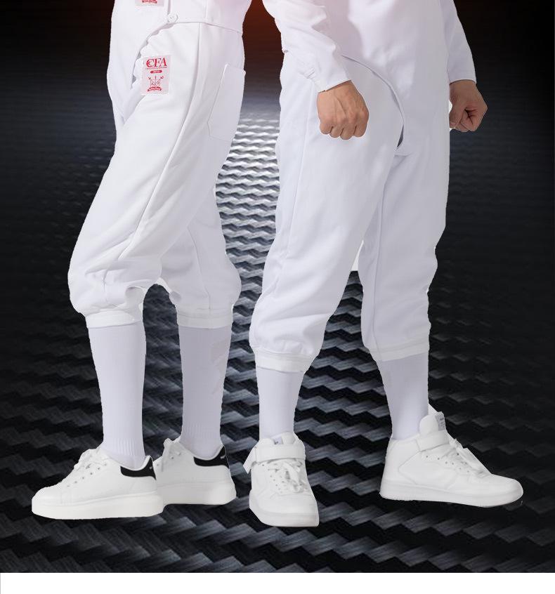 2024 CFA-zertifizierter 450N Fechtanzug - 3-teiliges Schutzkleidungs-Set für Erwachsene & Kinder