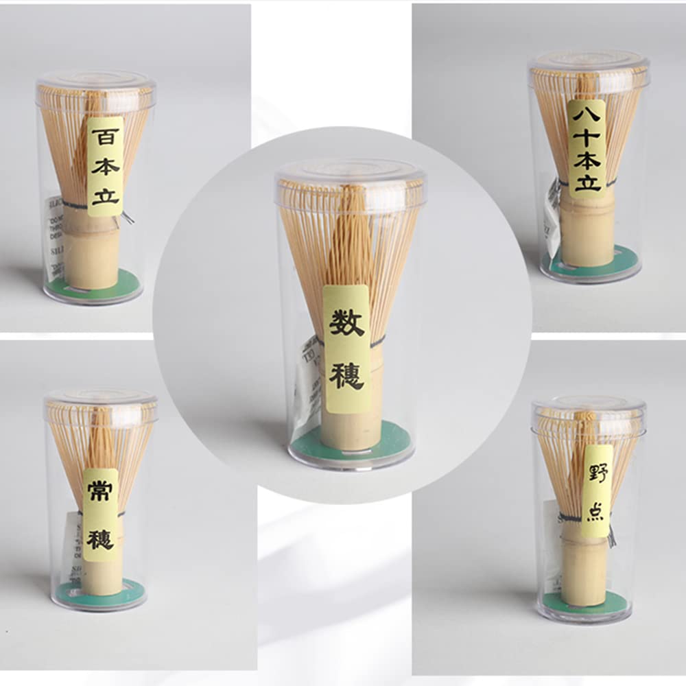 Yoseka Tea Ceremony Tea Matcha Powder Traditional Craft for Tea Utensils, 100-Stand Whisk, Bamboo, Whisk, Ceremony, 100-Stand (1 Piece)