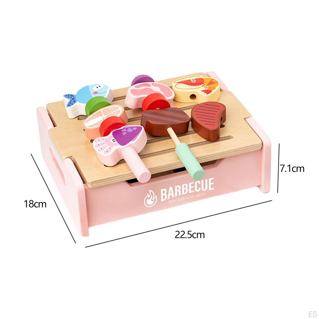 Children's BBQ Cooking Playset for Imaginative Play