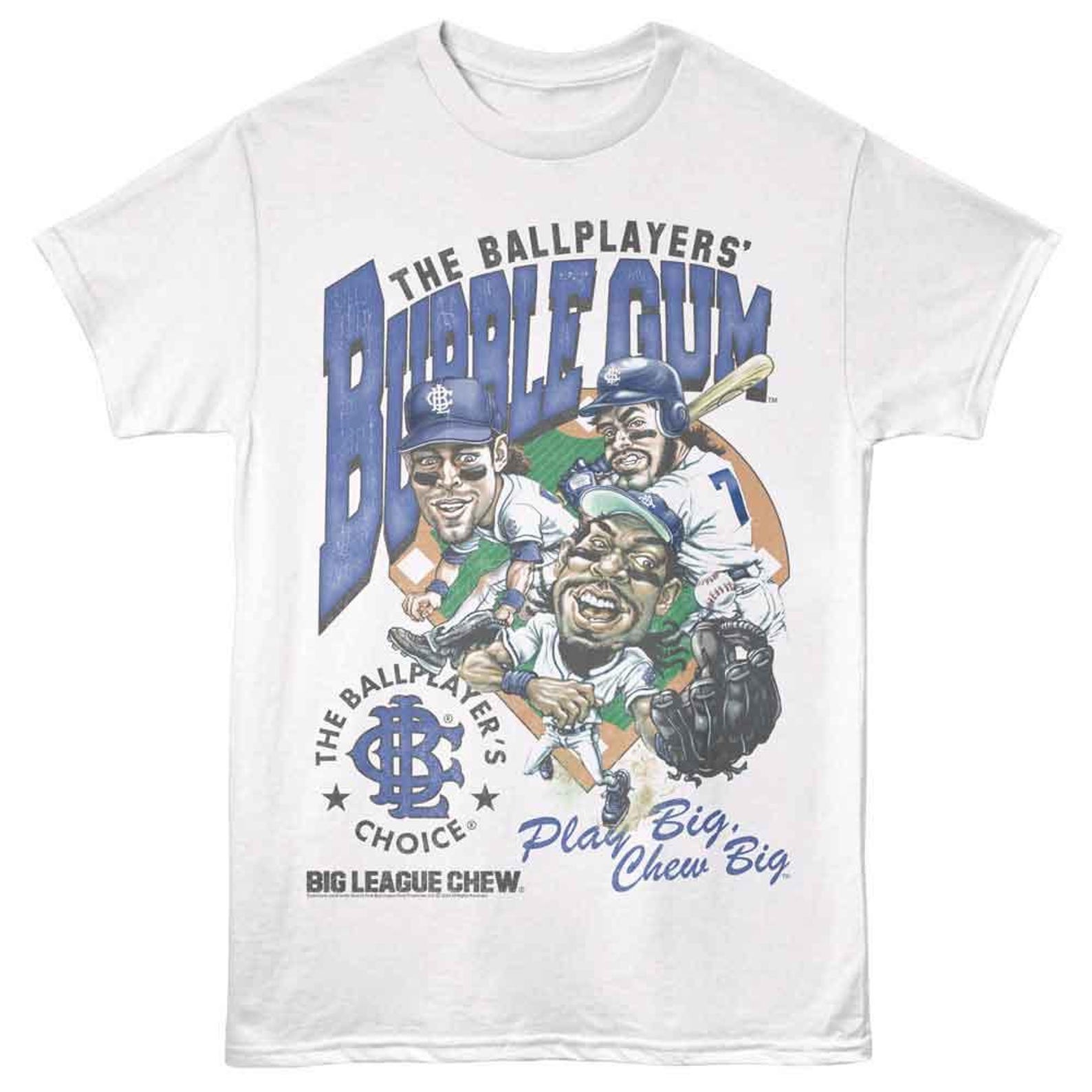Big League Chew Diamond White T-Shirt S