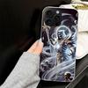 Death Grim Reaper Skull Scythe Case for iPhone 17 Air 16 16E 15 14 11 Pro Max Soft Phone Cover 12 13 Mini 7 SE 2020 8 Silicone B