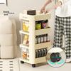 Pinhuan Rolling Storage Cart with Drawers