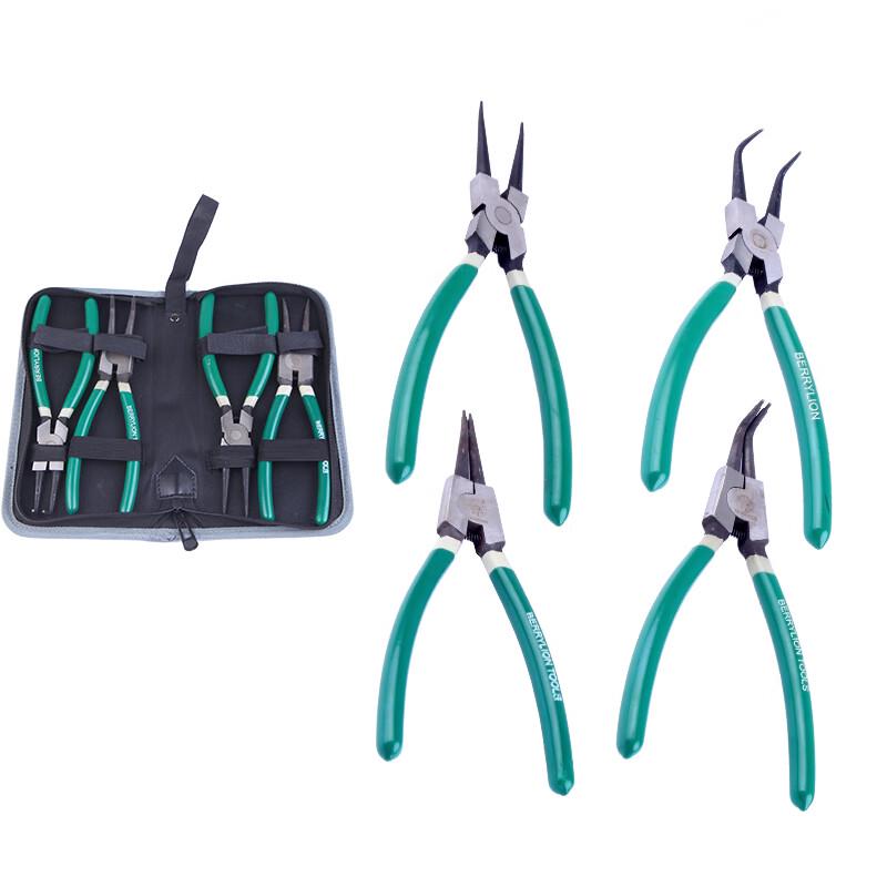Berry Lion 4-Piece Japanese Snap Ring Plier Set