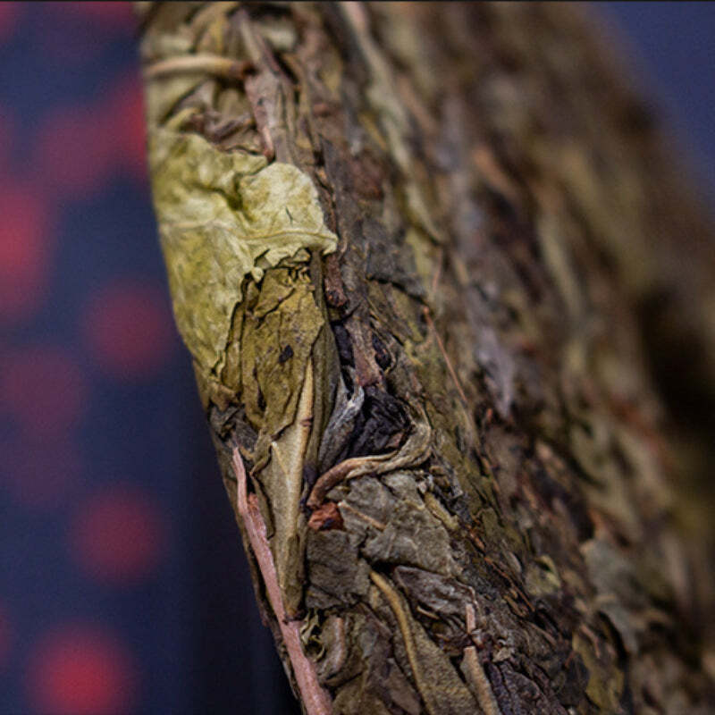 357g Hundred Ancient Tree Puerh Raw Tea Cake Yunnan Collection Pu-erh Green Tea
