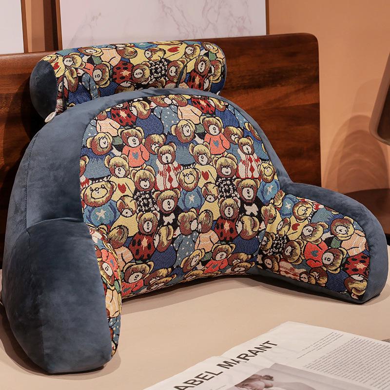 

Трехслойная марлевая подушка для поясничной поддержки для стула, дивана и кровати 60*40cm (Chair Backrest)