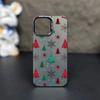 Festive Winter Christmas Tree Case for iPhone 13, 14 Pro Max, 15, 16 Pro, and 17