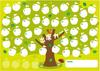 Original Attendance Cards Apple Tree 10-Pack PRFG-719