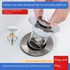 Electroplated Drain Filter Bounce Core Sink Filter for Bathroom Basin Pop-Up Sink Strainer Bathtub Stopper Sink Drain Accessory
