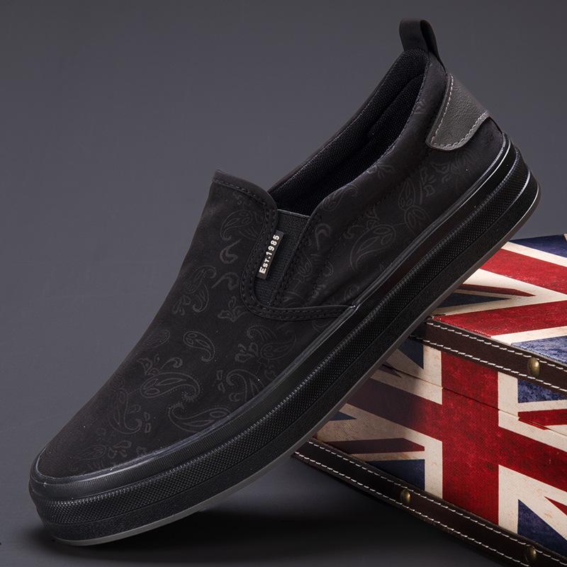 New Spring Men's Canvas Shoes Korean Edition Breathable Casual Shoes Loafers Autumn Board Shoes Sneakers Men Zapatos Casuales