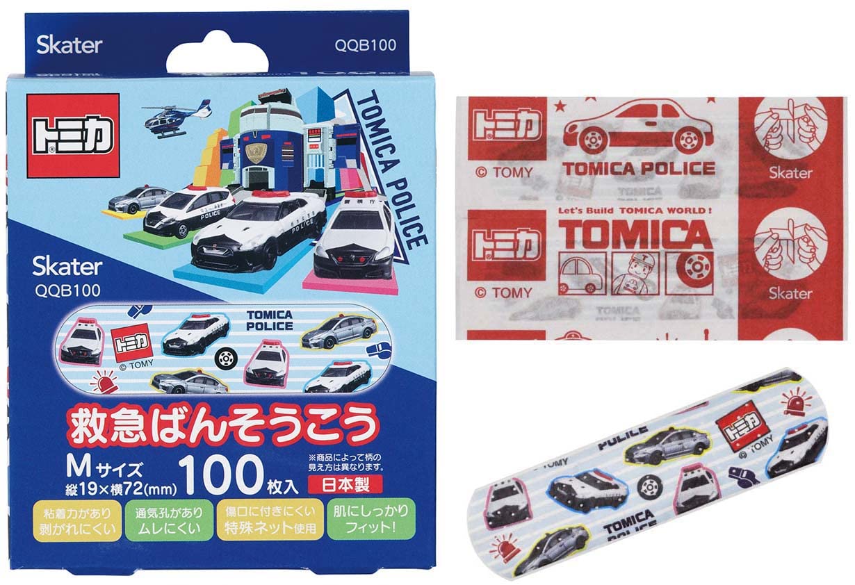 

Skater Первая помощь Экстра 100 Сделано в Бинты, Средний, Количество, Бинты, Tomica, Япония, QQB100-A