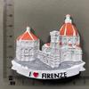 Italy 3D Fridge Magnets, Travel Souvenir Fridge Magnets, Handmade Fridge Magnets, Decorative Fridge Magnets