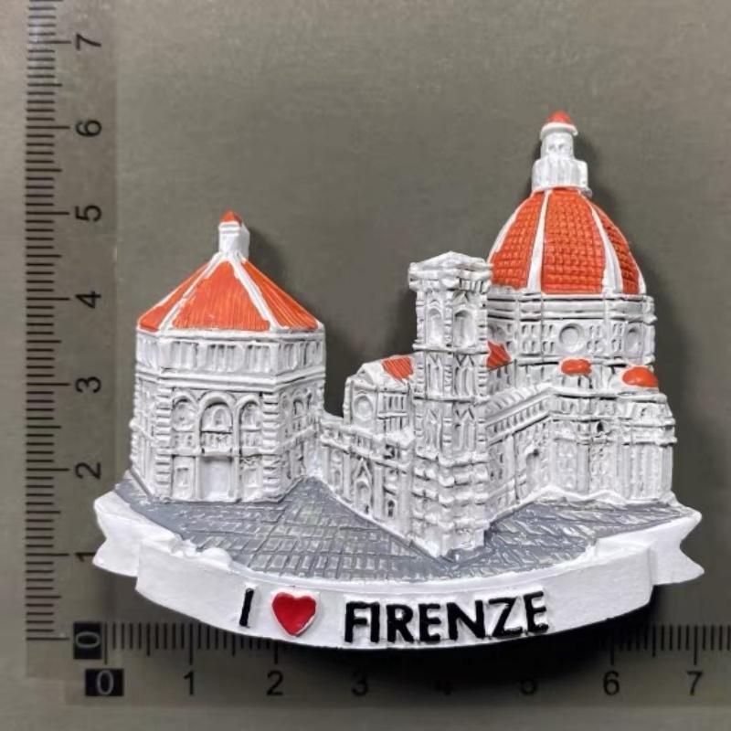 Italy 3D Fridge Magnets, Travel Souvenir Fridge Magnets, Handmade Fridge Magnets, Decorative Fridge Magnets
