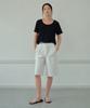 Wednesday Oasis For Woman Out Pocket Bermuda Pants_Ivory(W26Pt09)