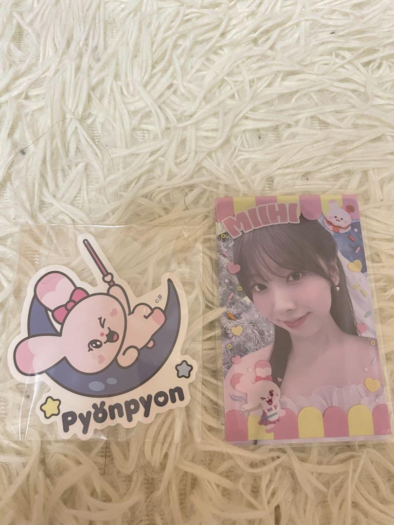 

[USED] NiziU Miihi Photo Slogan Trading Card Final Price Reduction