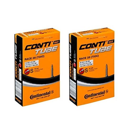 

Комплект из 2 камер Continental Race28 Presta 42 мм 700x20-25c (Использовал)