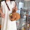 Pig Cute Capybara Panda Cartoon Plush Children Bag For School Outings And