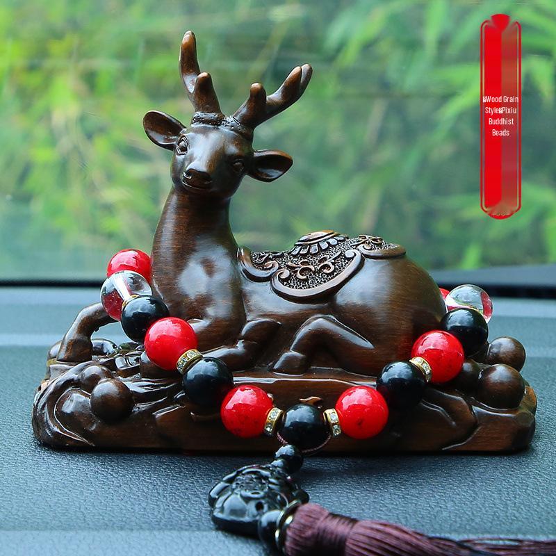 High-End Deer Car Ornament: Unisex Perfume for Center Console Decoration