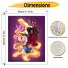 Disney Rapunzel Tangled oil painting art set handmade diy gift home decoration