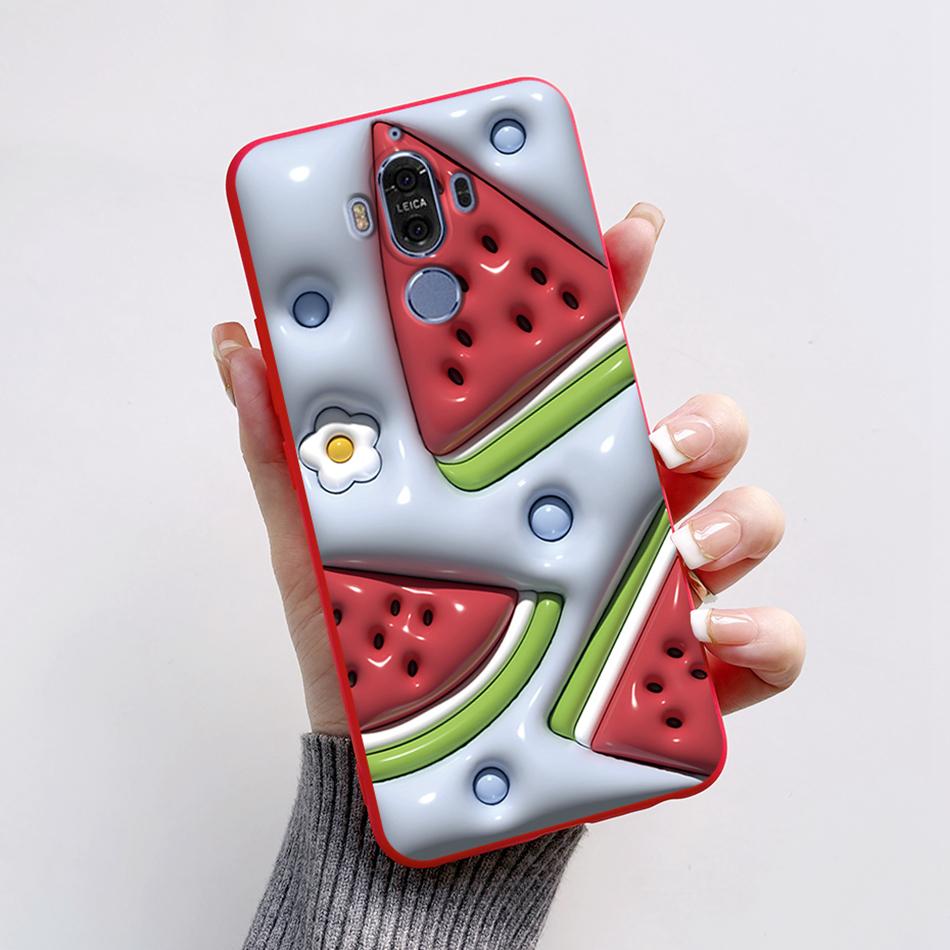 Für Huawei Mate 9 Mate9 MHA-L29 MHA-L09 MHA-AL00 Weiche Hülle Niedlicher Bär Cartoon Frosch Bemaltes TPU Handyhülle Schutzhülle Funda