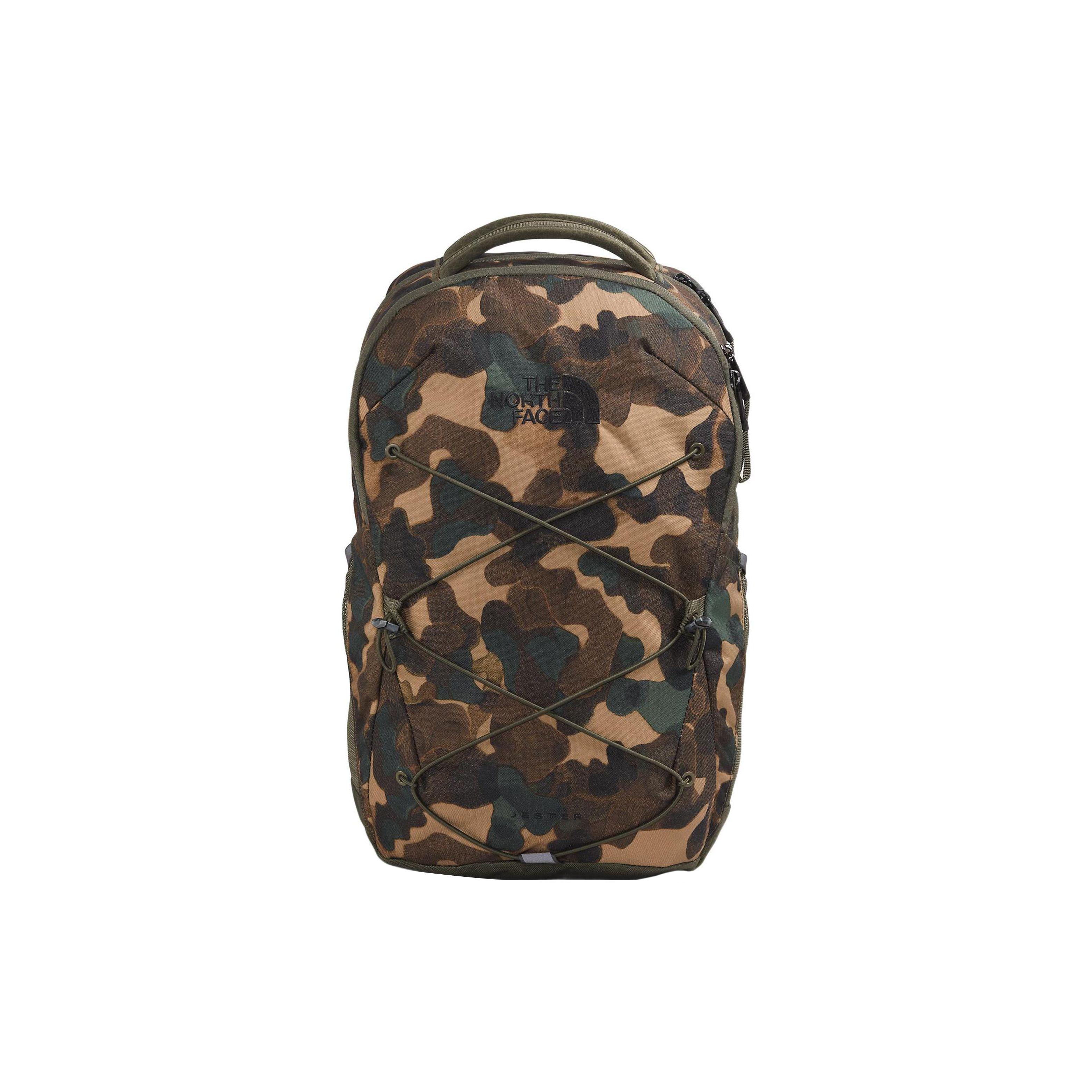 The North Face 27L Logo Backpack Outdoor Bag Unisex Backpacks Camouflage NF0A3VXFO86 One Size