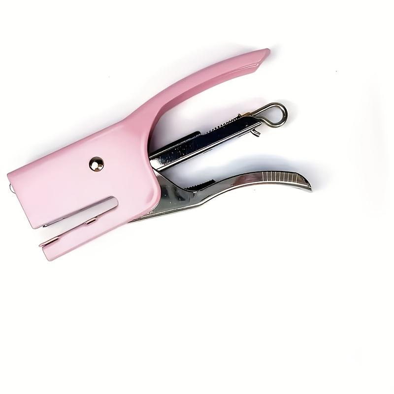Small And Exquisite Manual Metal Hand-Held Stapler for Macaron
