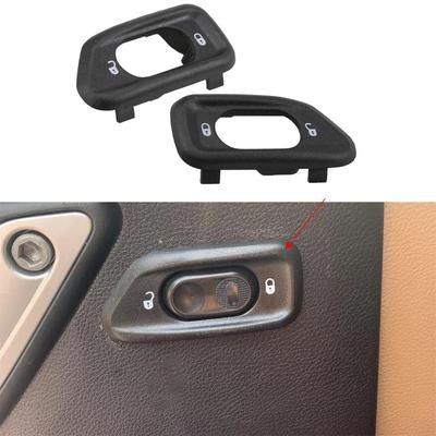 Left And Right Front Door Lock Switch Bezels Fits For Jeep Wrangler 2011-2018