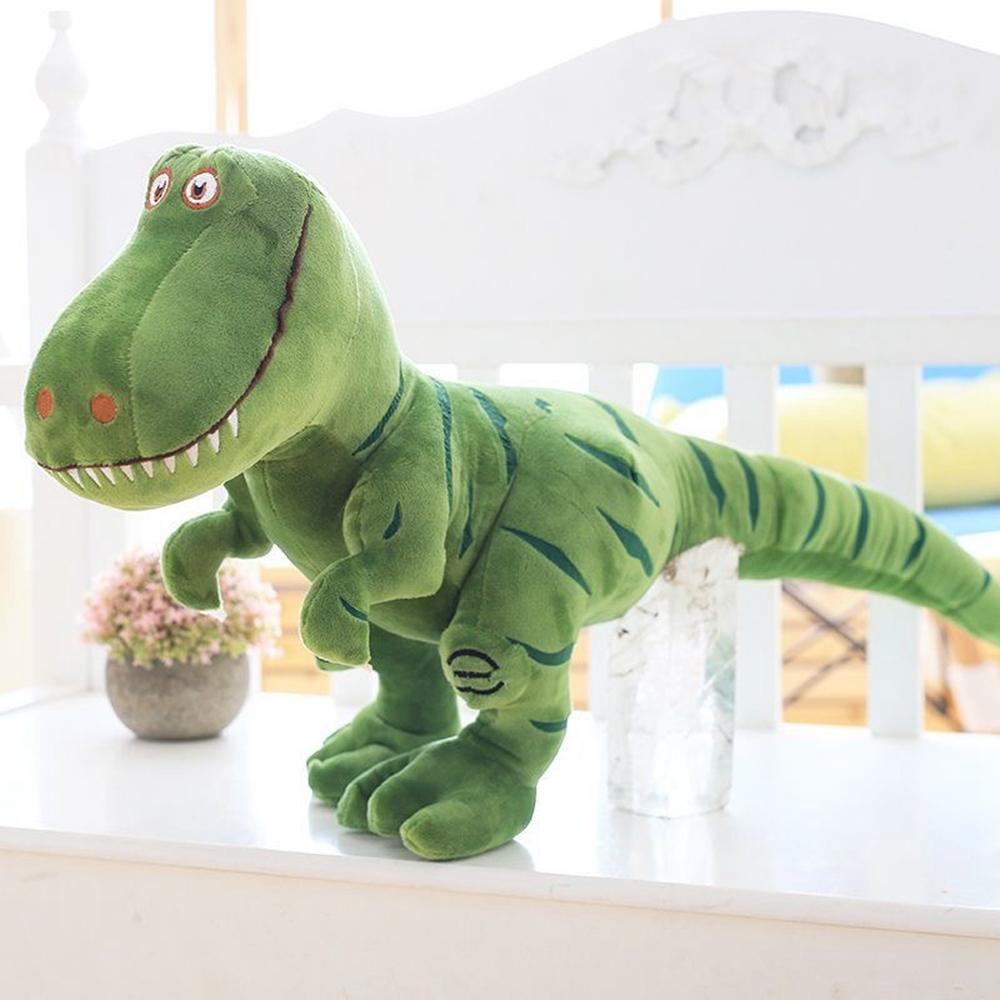40cm New Dinosaur Plush Toys Cartoon Tyrannosaurus Cute Stuffed Dolls for Kids Children Boys Birthday Holiday Creative Gift