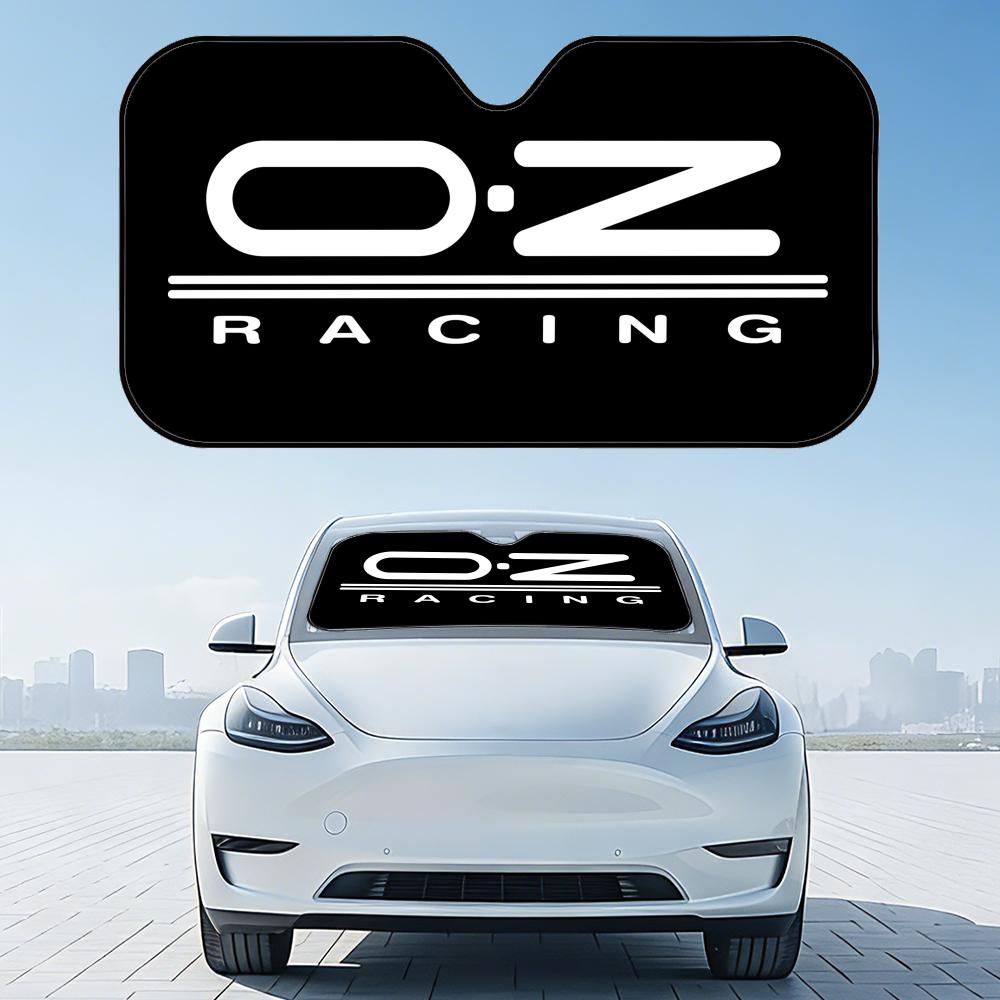 OZ O.Z Racing Sun Visor Reusable Aluminum Foil UV Protector Heat Three-layer Insulation Windshield SunshadesWindshield Sunshades 1